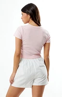 Pacsun Bow Track Shorts