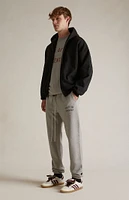 Fear of God Essentials Dark Heather Oatmeal Classic Sweatpants