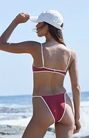 Pacsun Red Val Bralette Bikini Top