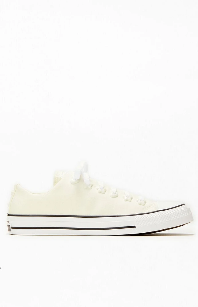 Converse Off White Chuck Taylor All Star Flower Eyelet Sneakers