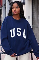 John Galt Erica USA Crew Neck Sweatshirt