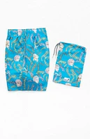 Boardies Recycled Palm Heads 4.5" Swim Trunks