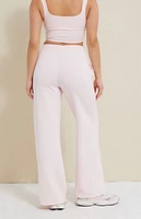 PAC 1980 Active Pink Beau Wide Leg Sweatpants