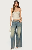 Edikted Lian Twist Front Tube Top