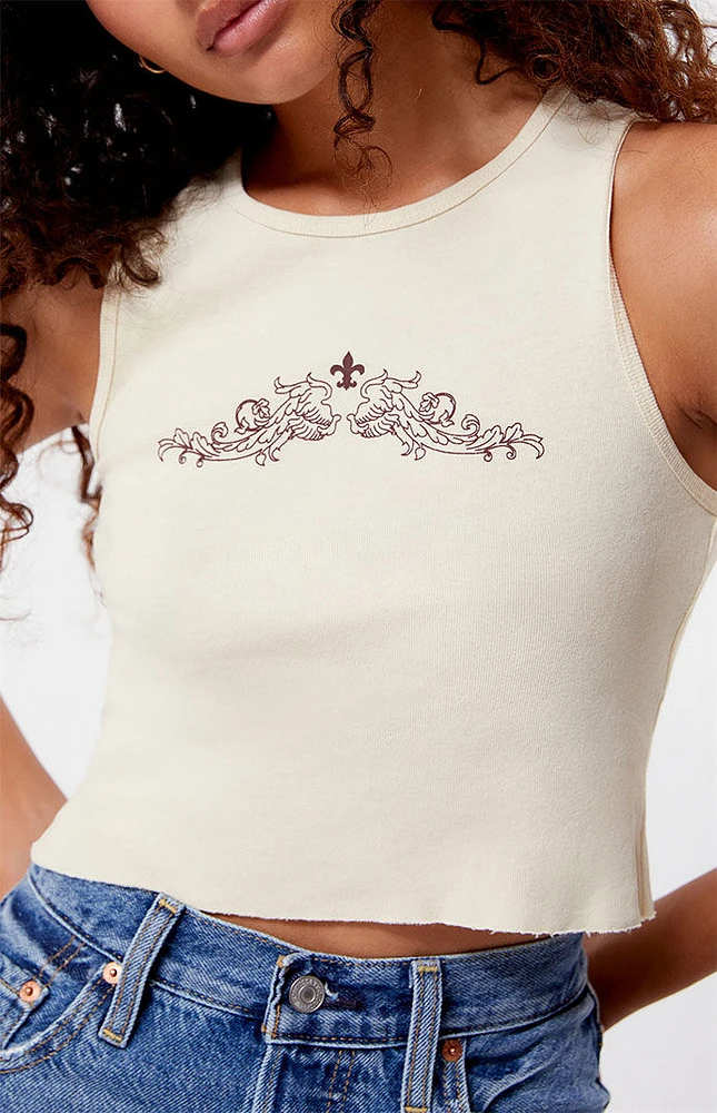 Golden Hour Fleur Angel Wings Tank Top