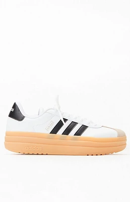 adidas Women's White VL Court Bold Sneakers