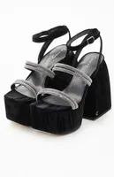 CIRCUS NY Women's Mila Jewel Platform Heels