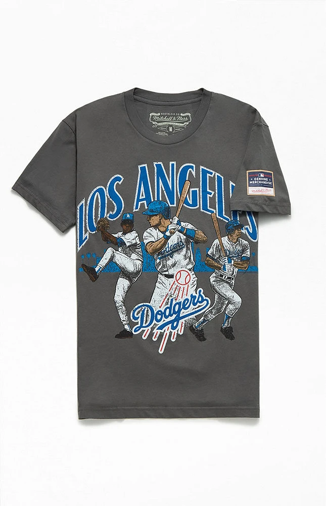 Mitchell & Ness Los Angeles Dodgers Big Time T-Shirt