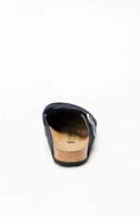 Birkenstock Boston Mixed Leather Clog Midnight