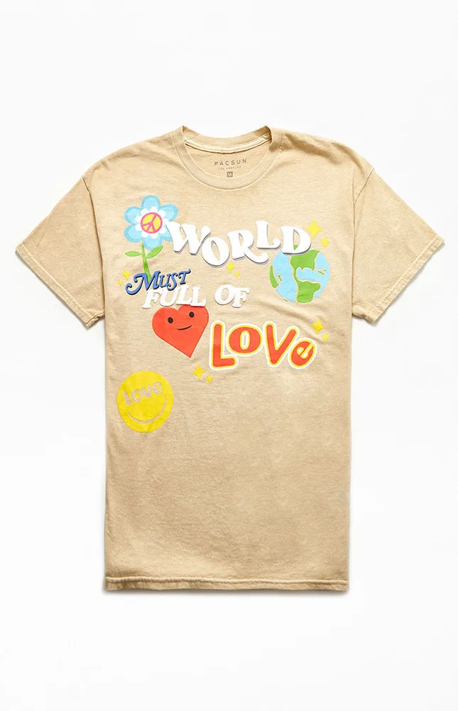 PacSun World Full of Love T-Shirt