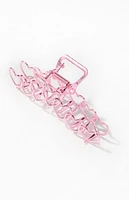 LA Hearts Hearts Metal Hair Claw Clip
