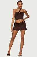 Edikted Koda Bead Halter Top