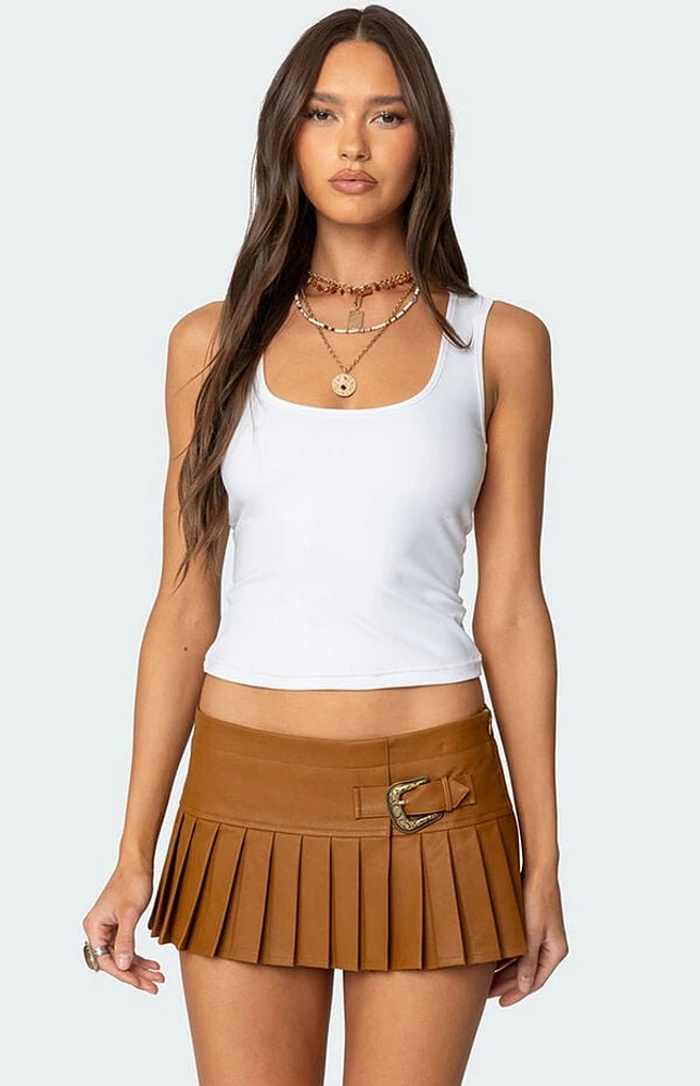 Edikted Dezzie Scoop Neck Tank Top