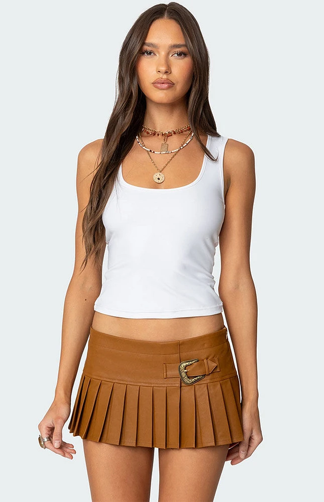 Edikted Dezzie Scoop Neck Tank Top