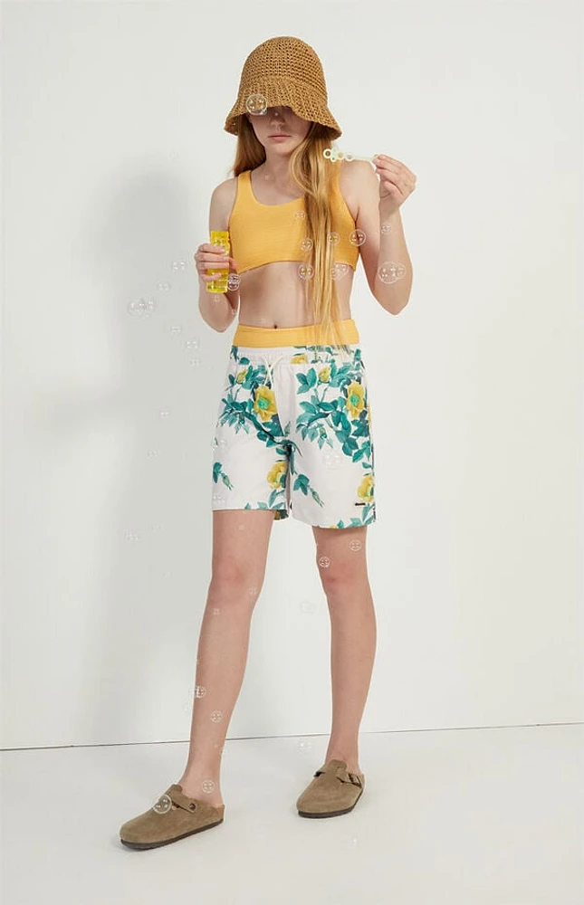 Pacsun Kids Floral 4.5" Boardshorts