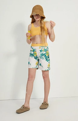Pacsun Kids Floral 4.5" Boardshorts