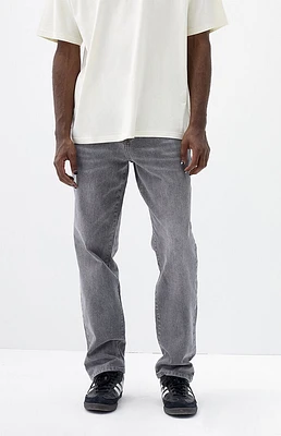 PacSun Gray Wash Straight Jeans