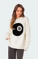 Edikted Magic 8 Oversized Chunky Knit Sweater