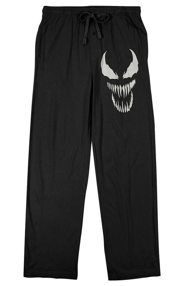 Marvel Comics Venom Face Pajama Pants