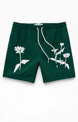 PacSun Field Applique 6.5" Swim Trunks