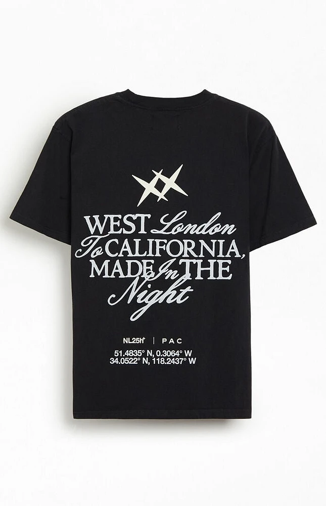 Nightlab West London To CA Oversized T-Shirt