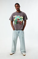 Pacsun Wild West Puff Oversized T-Shirt