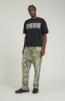 PacSun Camo Straight Leg Sweatpants