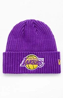 New Era Lakers Ribbed Beanie