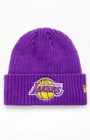 New Era Lakers Ribbed Beanie