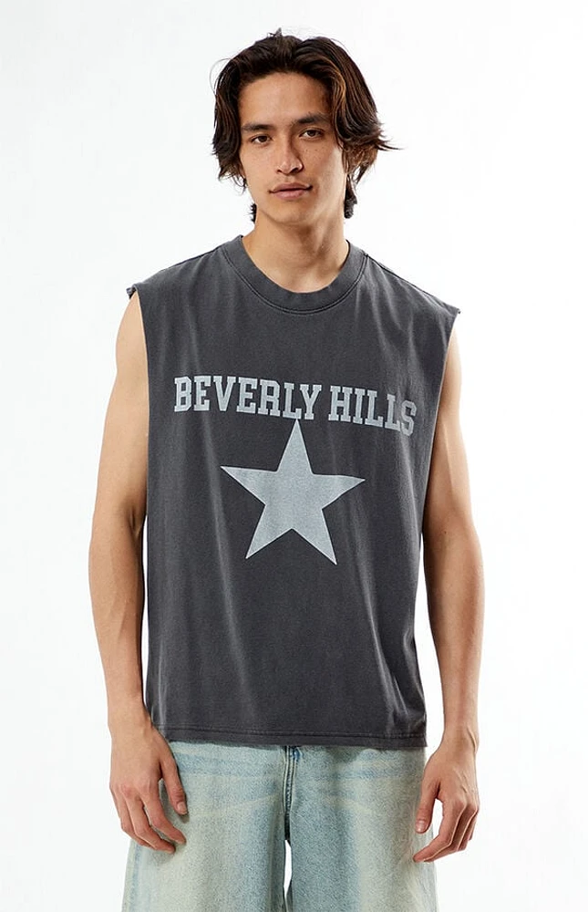 Pacsun Beverly Hills Star Muscle T-Shirt