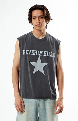 Pacsun Beverly Hills Star Muscle T-Shirt
