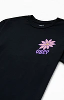 Obey Organic Peace Flowers T-Shirt