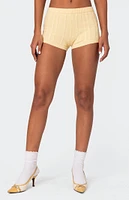 Raegan Cable Knit Shorts