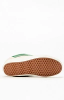 Vans Green & White Knu Skool Shoes