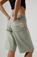 Pacsun Leopard LA Extreme Denim Jorts