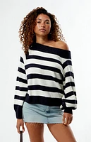 WEWOREWHAT Off Shoulder Sweater