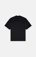 Kids Fear of God Essentials Jet Black V-Neck T-Shirt