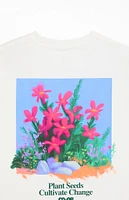 GARDENS & Seeds Plant Painting T-Shirt