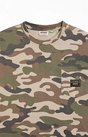 GUESS Originals AOP Camo Boxy Pocket T-Shirt