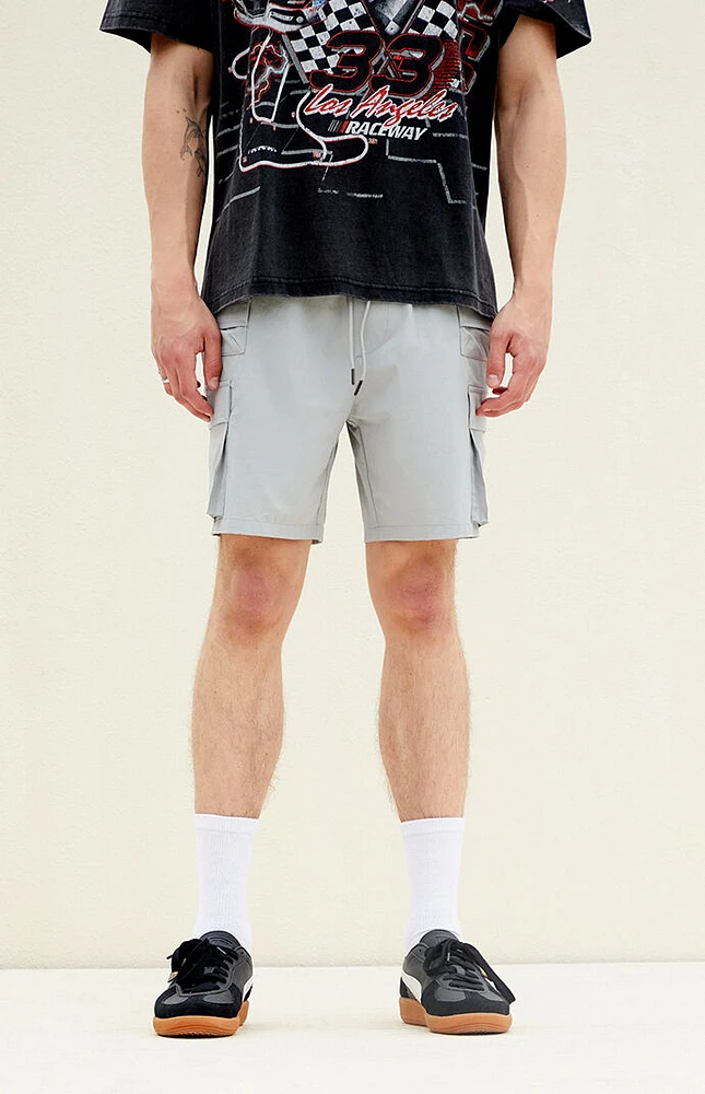 PacSun Gray Cargo Shorts