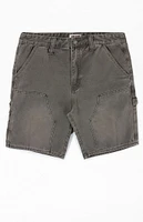Stained Green Carpenter Shorts