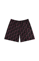 WeSC America Inc Zack Neon Flamingo Aop 5" Swim Trunks