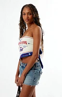 True Religion x Ford Strapless Scarf Top