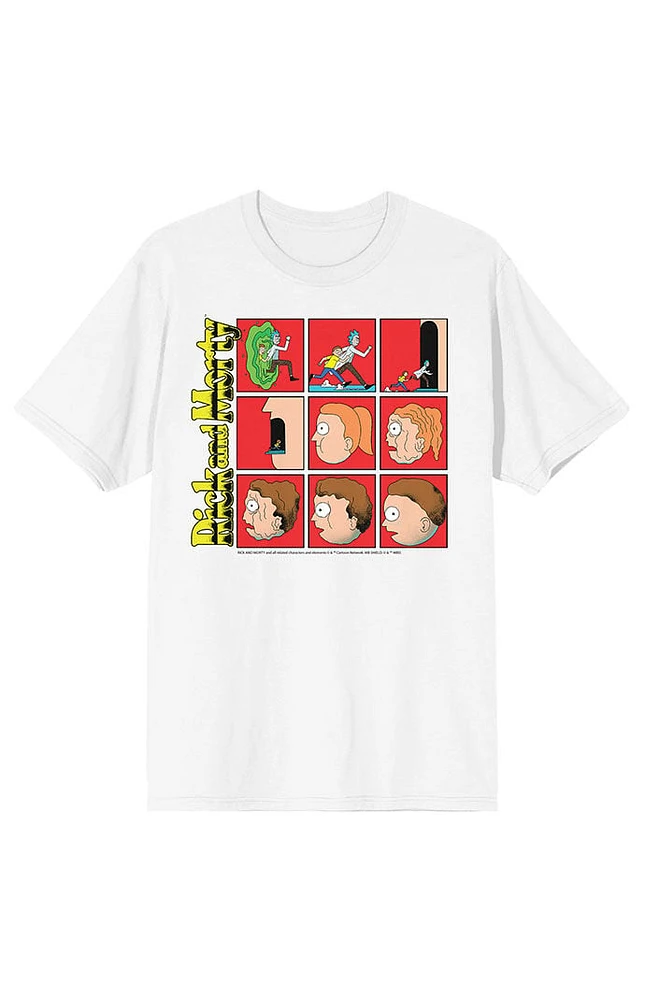 Rick & Morty Panel Sequence T-Shirt