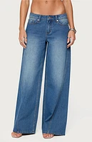 Edikted Linden Low Rise Baggy Jeans