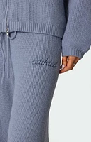 Edikted Kris Ribbed Knit Sweatpants