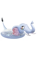 PoolCandy Inflatable 48" Jumbo Glitter Elephant Pool Tube