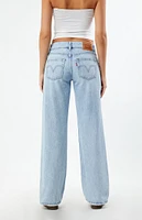 Levi's Abraided Art Superlow Loose Jeans