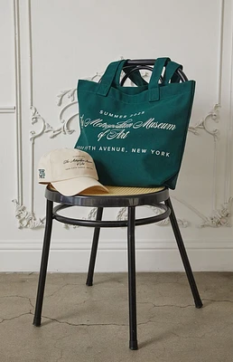 The Met x Pacsun Green Impresa Tote Bag