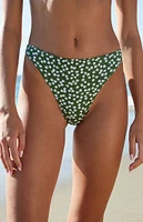 PacSun Eco Green Nessa Ribbed High Waisted Bikini Bottom